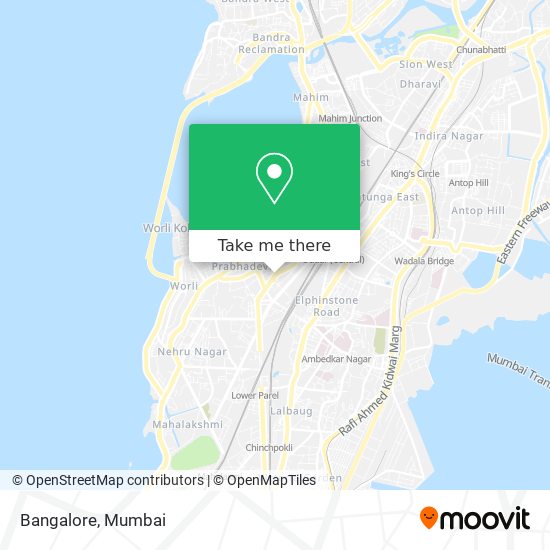 Bangalore To Mumbai Bus Route Map How To Get To Bangalore In Wadala By Bus Or Train?