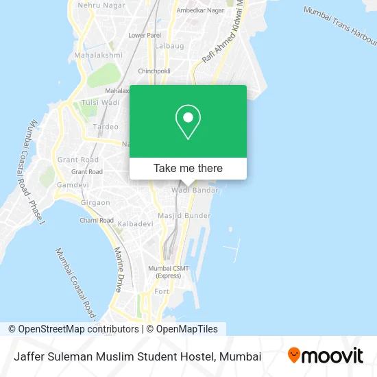 Jaffer Suleman Muslim Student Hostel map