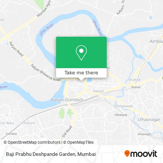 Baji Prabhu Deshpande Garden map