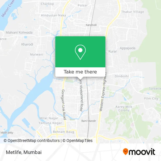 Metlife map