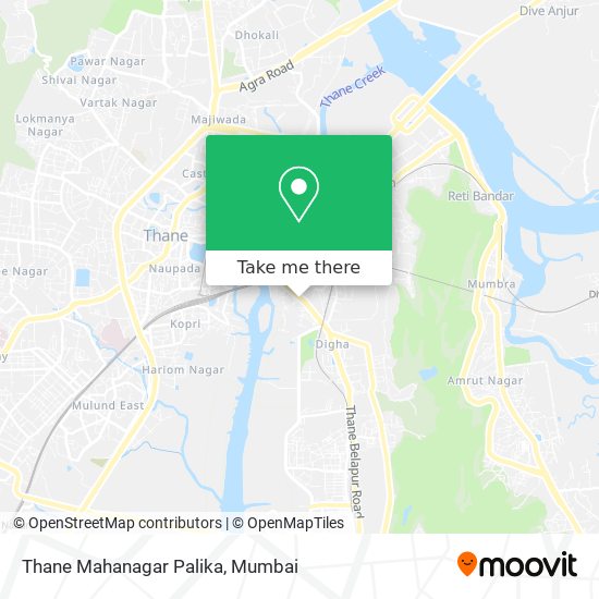 Thane Mahanagar Palika map