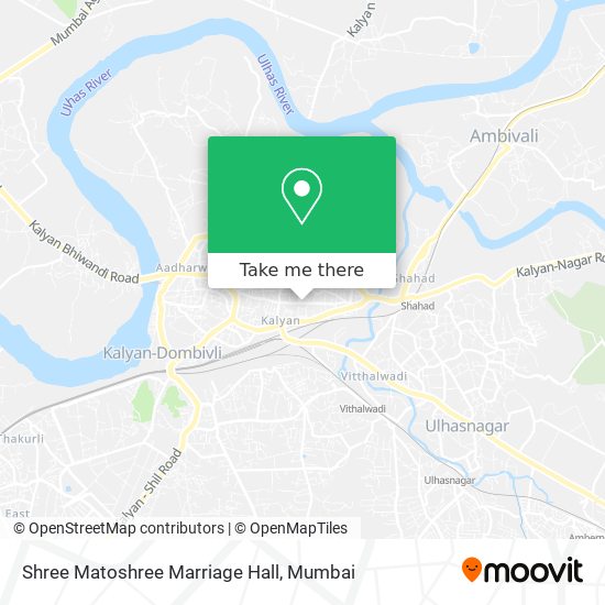 Shree Matoshree Marriage Hall map