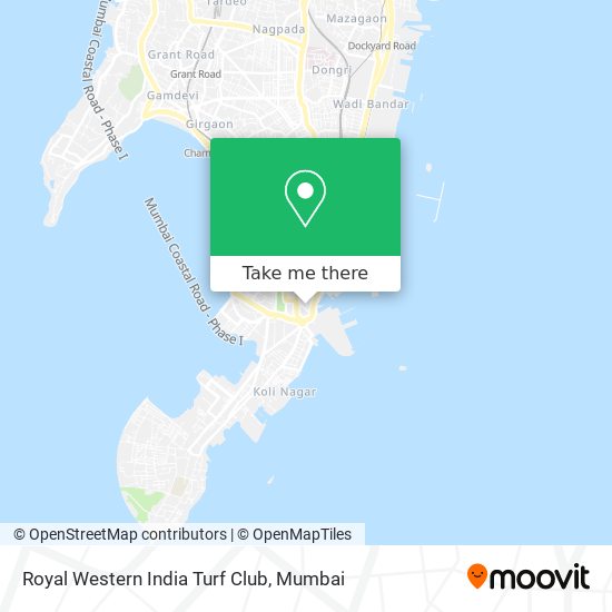 Royal Western India Turf Club map