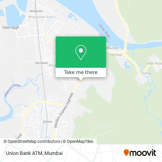 Union Bank ATM map