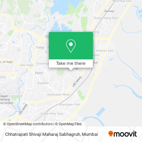 Chhatrapati Shivaji Maharaj Sabhagruh map