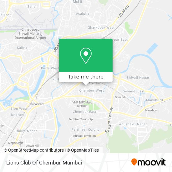 Lions Club Of Chembur map