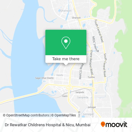 Dr Rewatkar Childrens Hospital & Nicu map