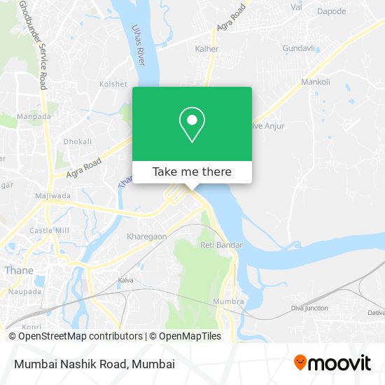 Mumbai Nashik Road map