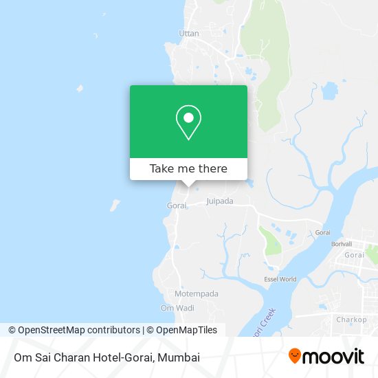 Om Sai Charan Hotel-Gorai map