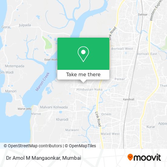 Dr Amol M Mangaonkar map