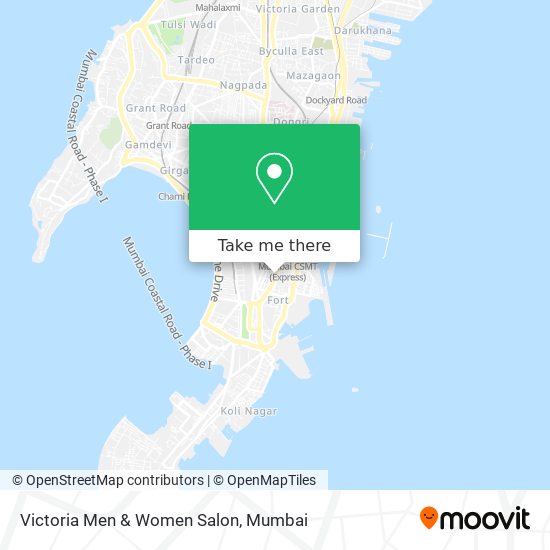 Victoria Men & Women Salon map