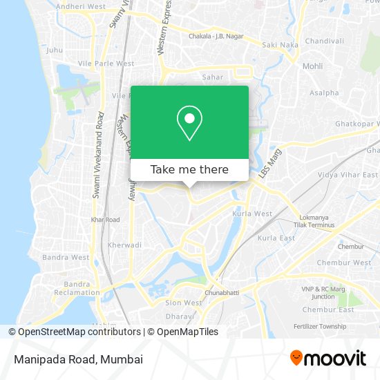 Manipada Road map