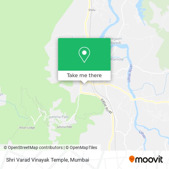 Shri Varad Vinayak Temple map