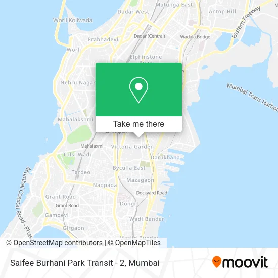 Saifee Burhani Park Transit - 2 map
