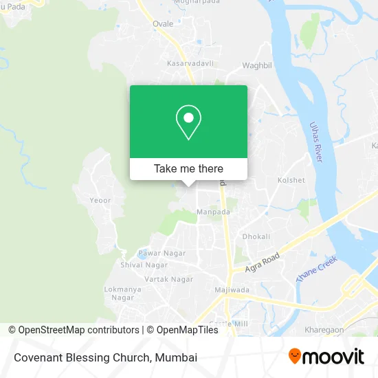 Covenant Blessing Church map