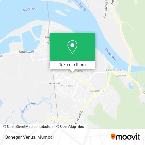 Banegar Venus map