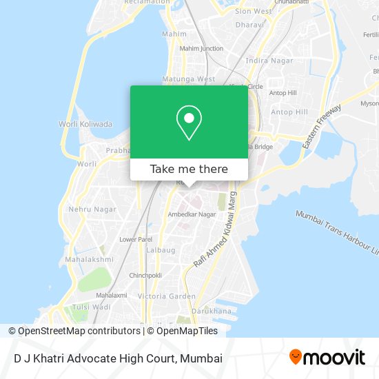D J Khatri Advocate High Court map
