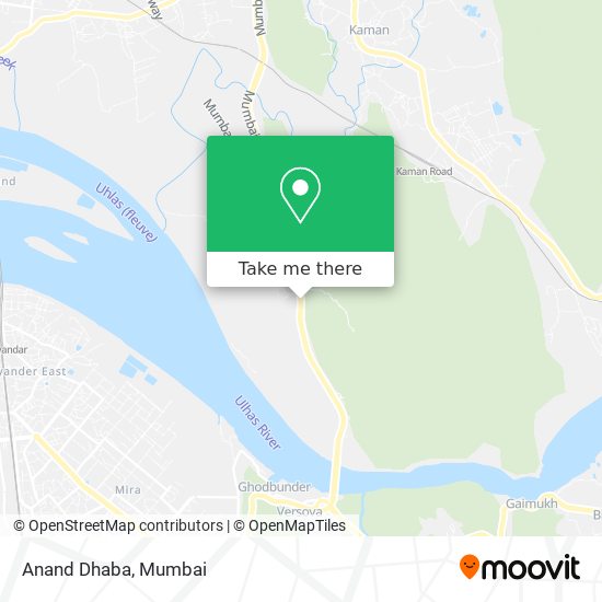 Anand Dhaba map