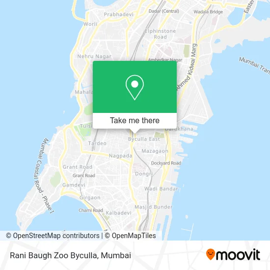 Rani Baugh Zoo Byculla map