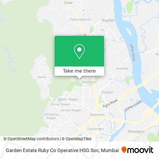 Garden Estate Ruby Co Operative HSG Soc map