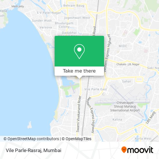 Vile Parle-Rasraj map