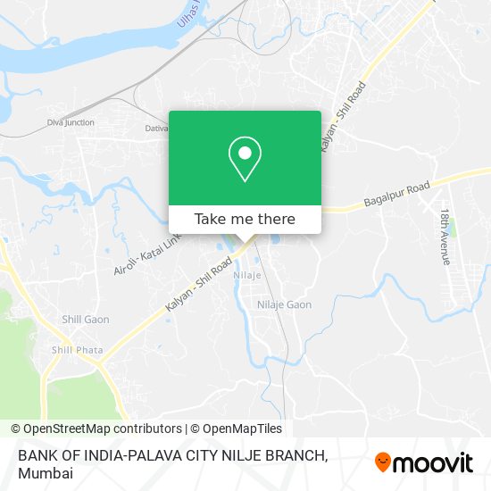 BANK OF INDIA-PALAVA CITY NILJE BRANCH map
