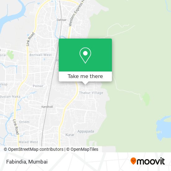 Fabindia map