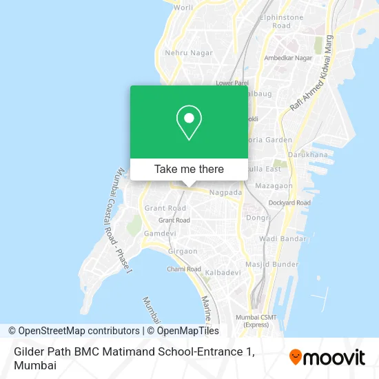 Gilder Path BMC Matimand School-Entrance 1 map
