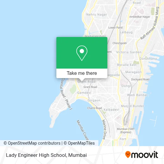 Lady Engineer High School map