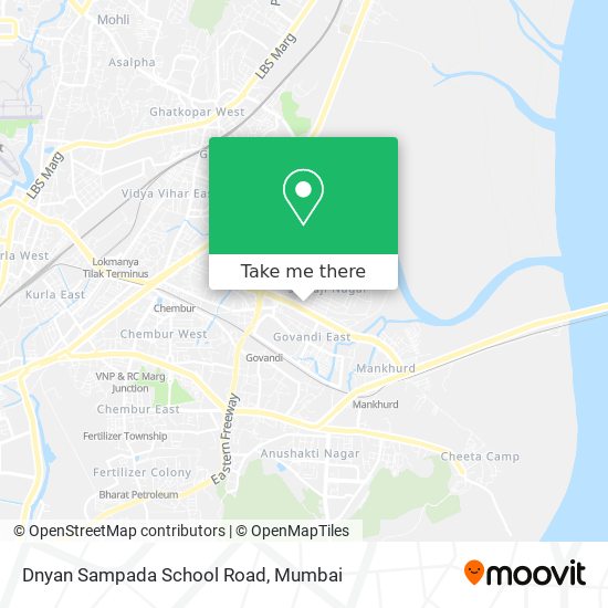 Dnyan Sampada School Road map