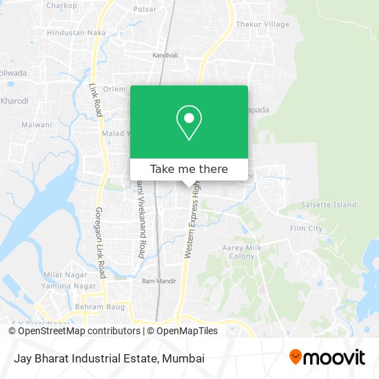 Jay Bharat Industrial Estate map