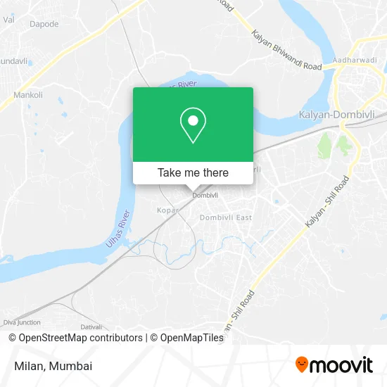 Milan map