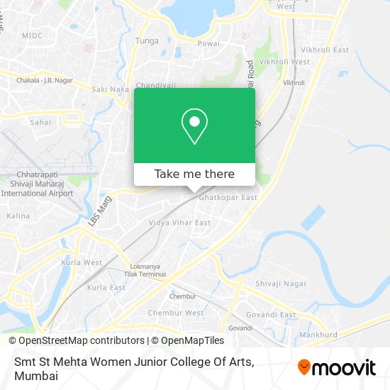 Smt St Mehta Women Junior College Of Arts map