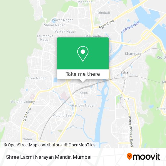 Shree Laxmi Narayan Mandir map