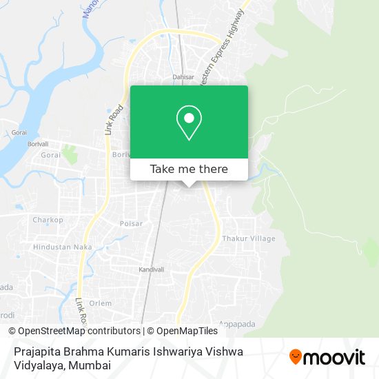 Prajapita Brahma Kumaris Ishwariya Vishwa Vidyalaya map