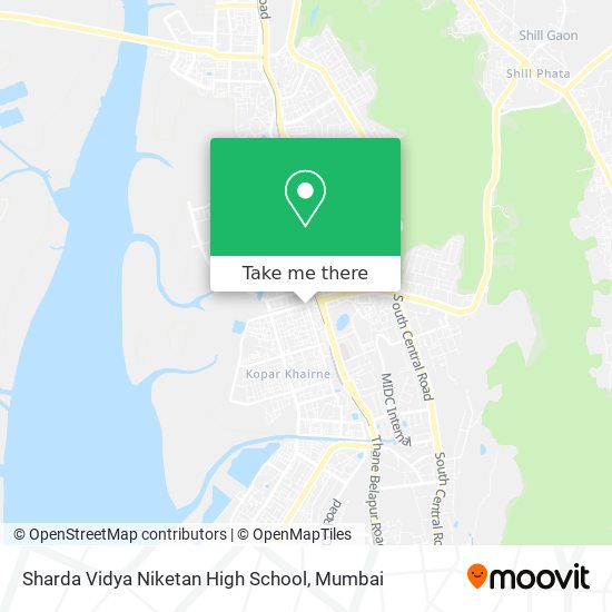 Sharda Vidya Niketan High School map