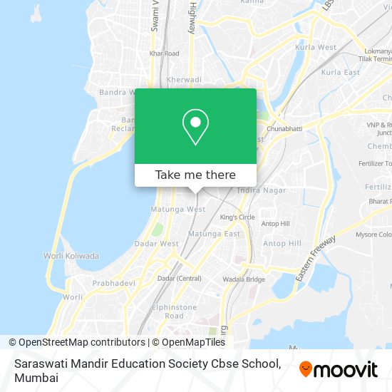 Saraswati Mandir Education Society Cbse School map