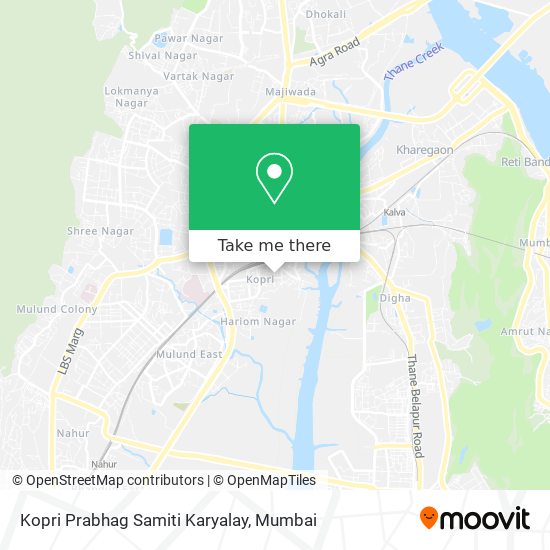 Kopri Prabhag Samiti Karyalay map