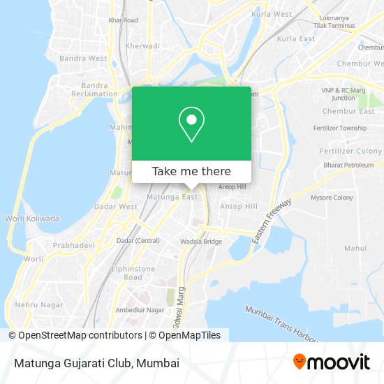 Matunga Gujarati Club map