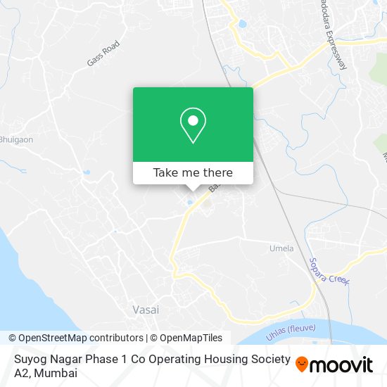 Suyog Nagar Phase 1 Co Operating Housing Society A2 map