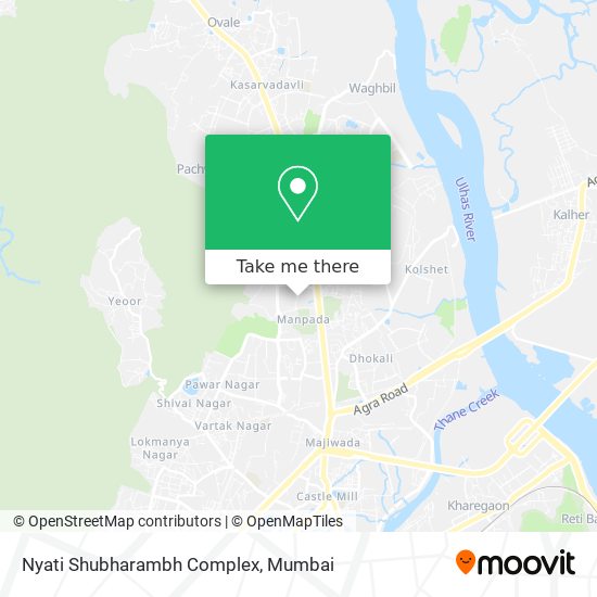 Nyati Shubharambh Complex map