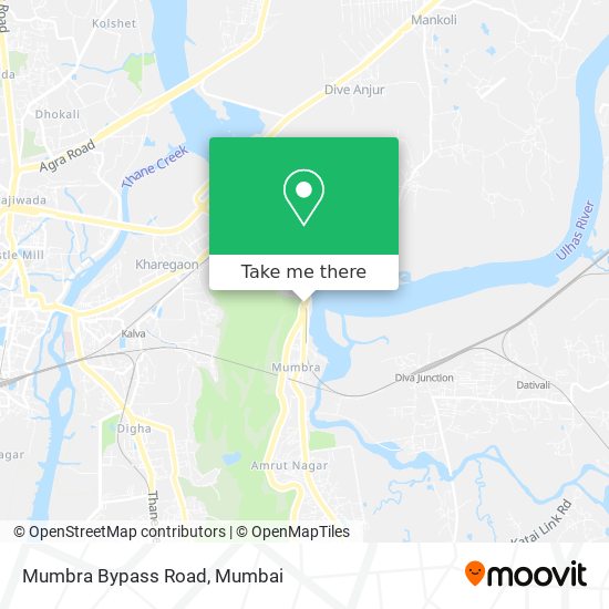 Mumbra Bypass Road map