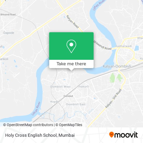 Holy Cross English School map