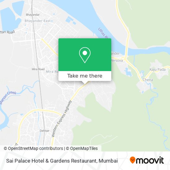 Sai Palace Hotel & Gardens Restaurant map