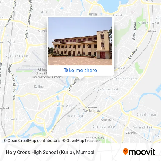 Holy Cross High School (Kurla) map