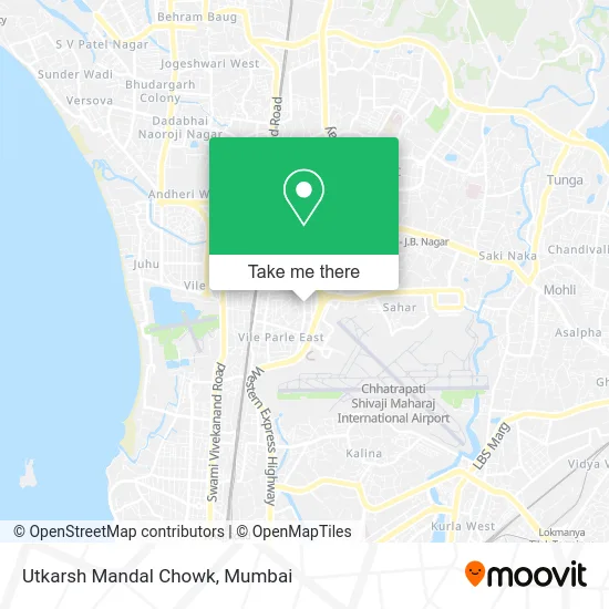 Utkarsh Mandal Chowk map