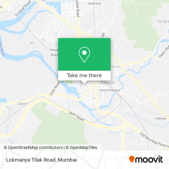 Lokmanya Tilak Road map