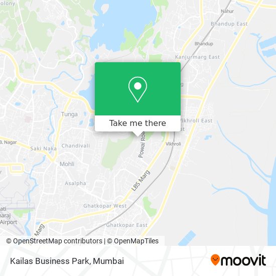 Kailas Business Park map