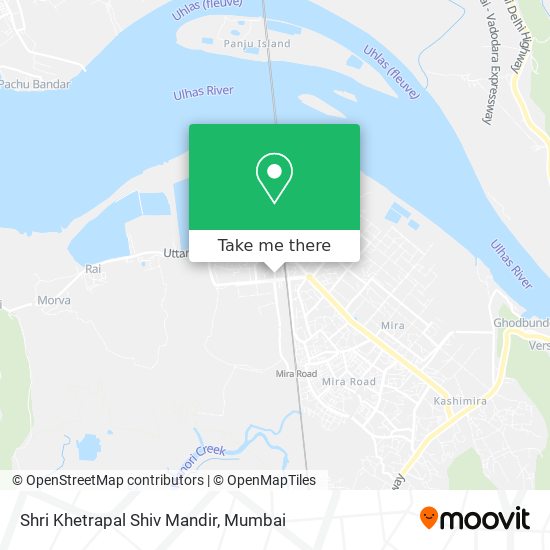 Shri Khetrapal Shiv Mandir map