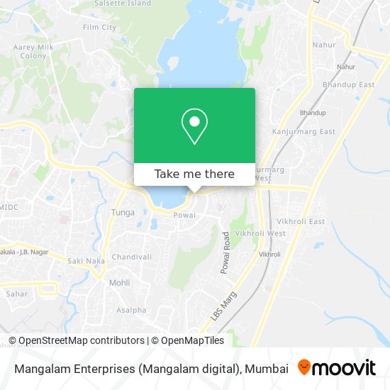 Mangalam Enterprises (Mangalam digital) map